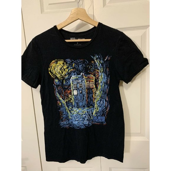 Dr‎ Who And The Daleks Mens T Shirt Sz S Black - Picture 5 of 6